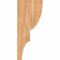 Ekena Millwork Ridgewood Smooth Corbel, Western Red Cedar, 3 1/2"W x 12"D x 28"H COR04X12X28RID00SWR - alternate 4